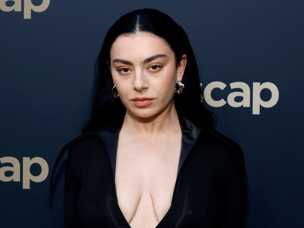 Charli XCX Stills in Mugler Bodysuit at ASCAP Pop Music Awards02